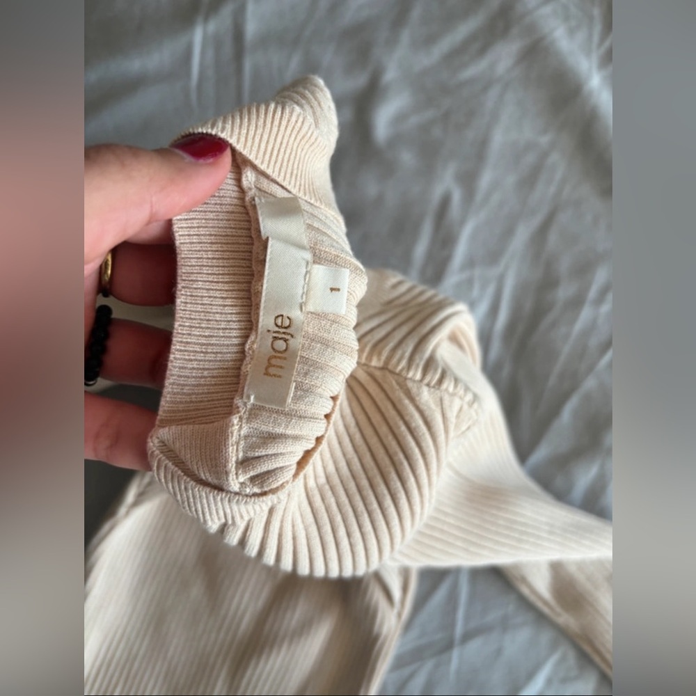 Beige maje top